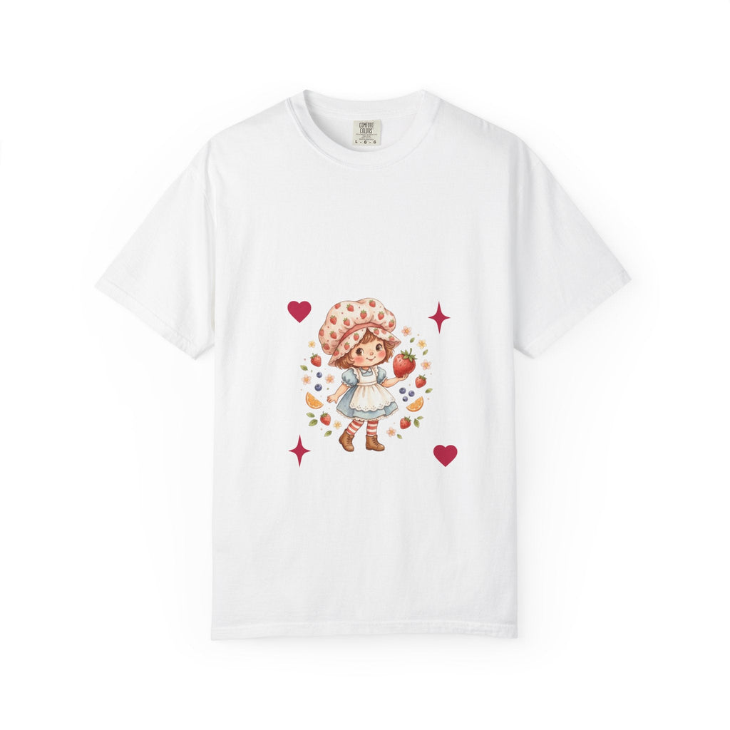 Strawberry Girl T-Shirt — “Sweet as a Berry” Cute Graphic Tee - Mzunye
