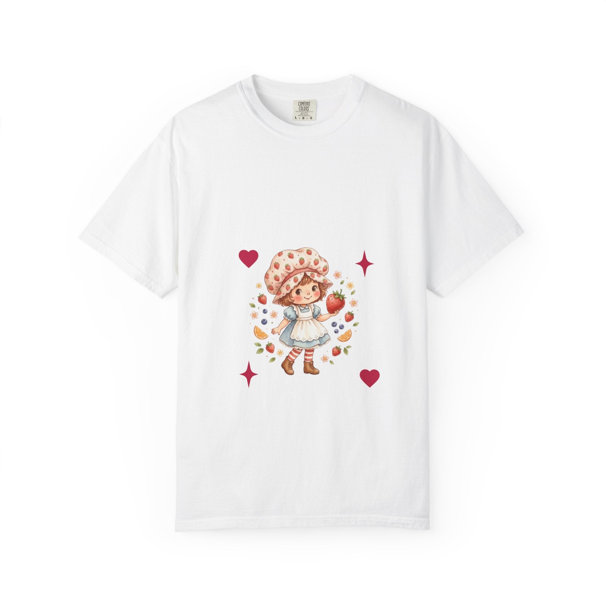 Strawberry Girl T-Shirt — “Sweet as a Berry” Cute Graphic Tee - Mzunye
