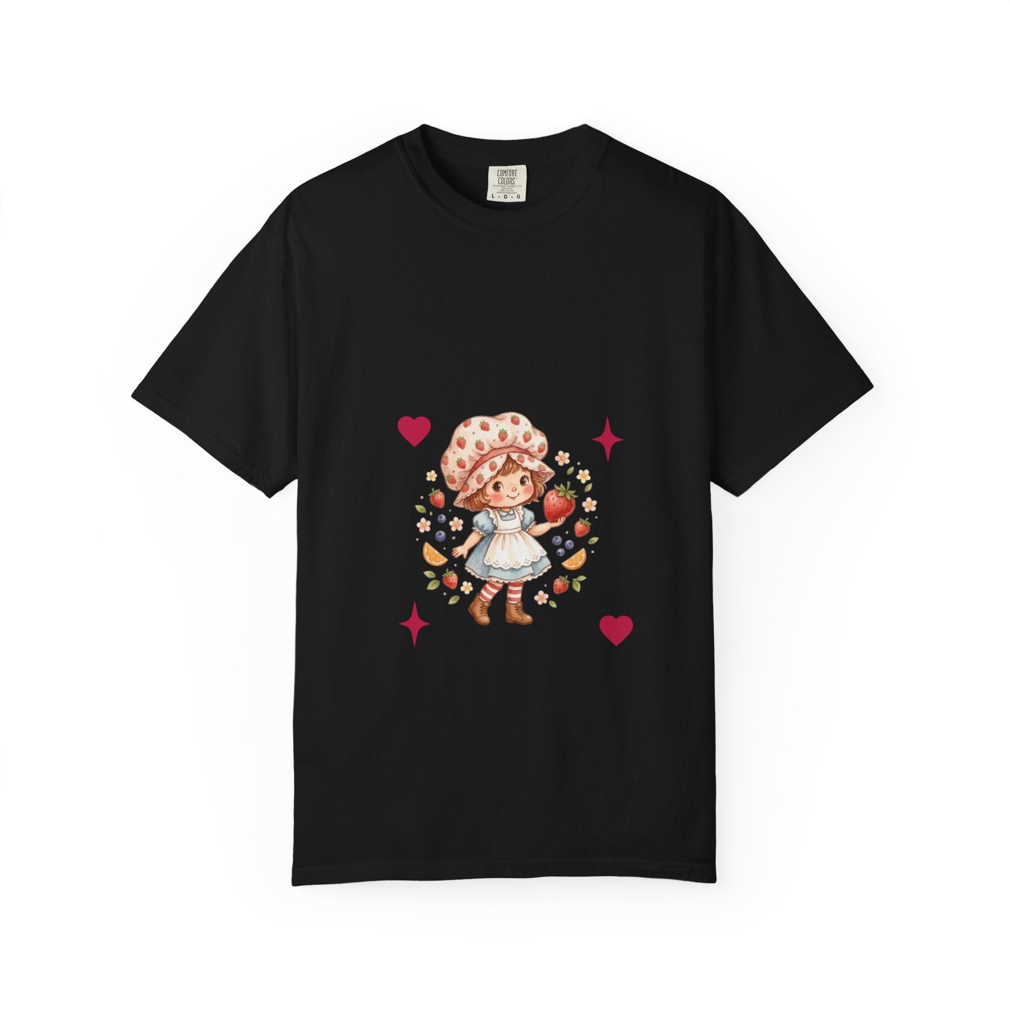 Strawberry Girl T-Shirt — “Sweet as a Berry” Cute Graphic Tee - Mzunye