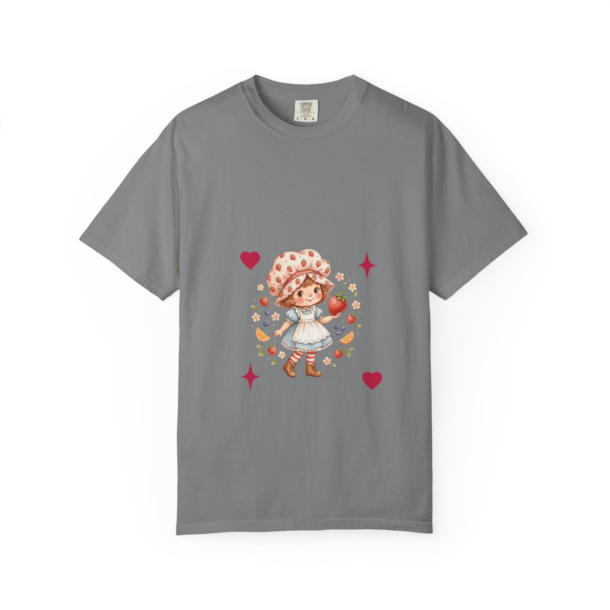 Strawberry Girl T-Shirt — “Sweet as a Berry” Cute Graphic Tee - Mzunye