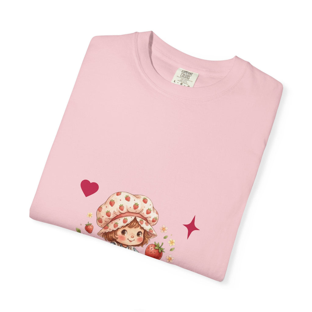 Strawberry Girl T-Shirt — “Sweet as a Berry” Cute Graphic Tee - Mzunye