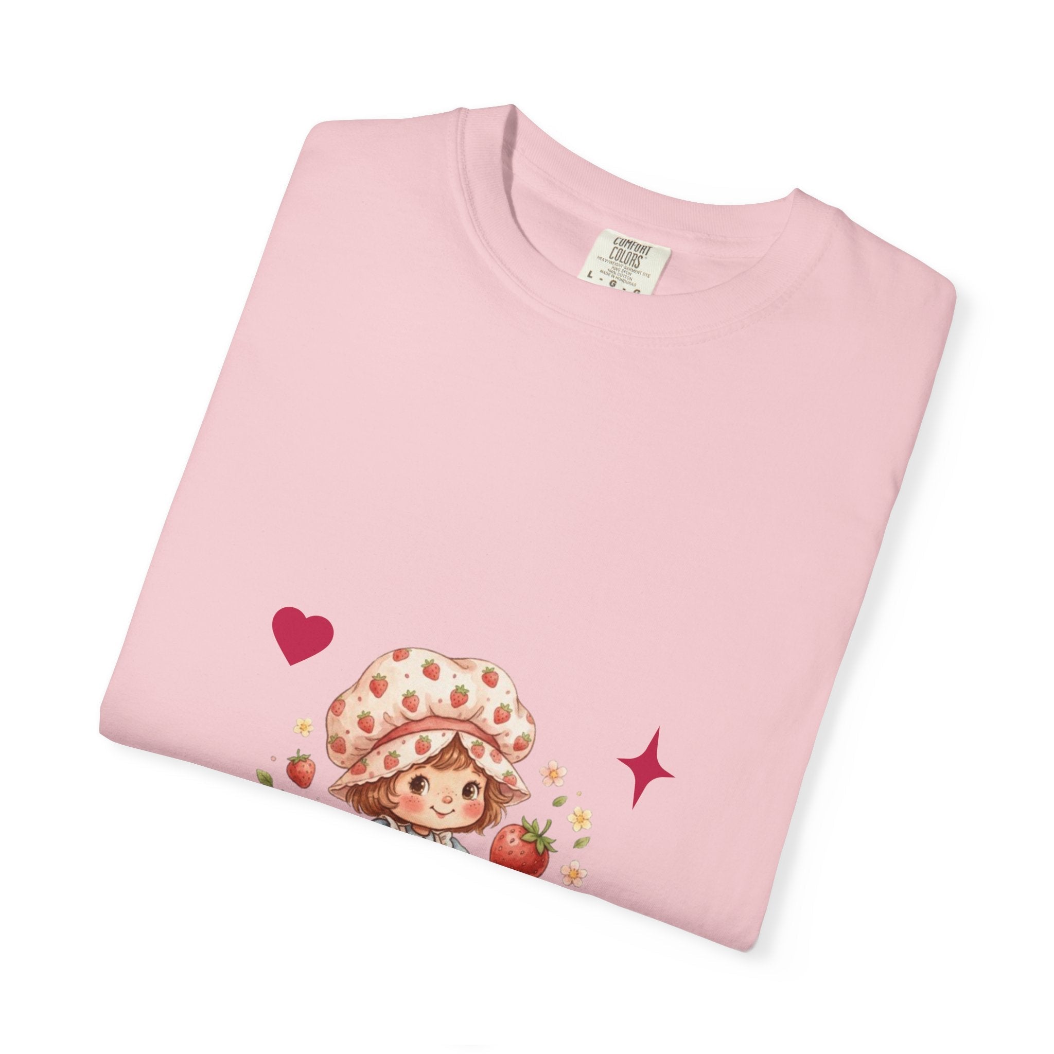 Strawberry Girl T-Shirt — “Sweet as a Berry” Cute Graphic Tee - Mzunye