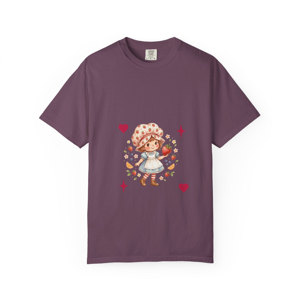 Strawberry Girl T-Shirt — “Sweet as a Berry” Cute Graphic Tee - Mzunye