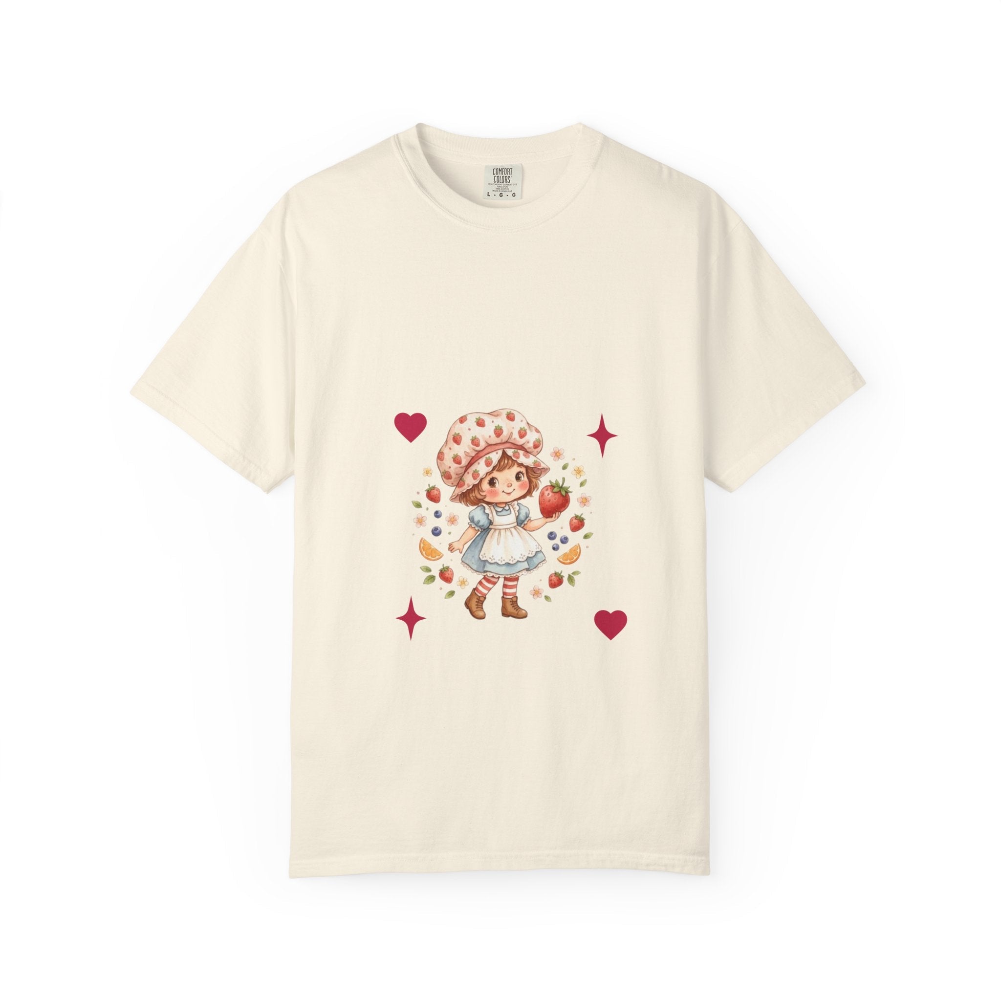 Strawberry Girl T-Shirt — “Sweet as a Berry” Cute Graphic Tee - Mzunye