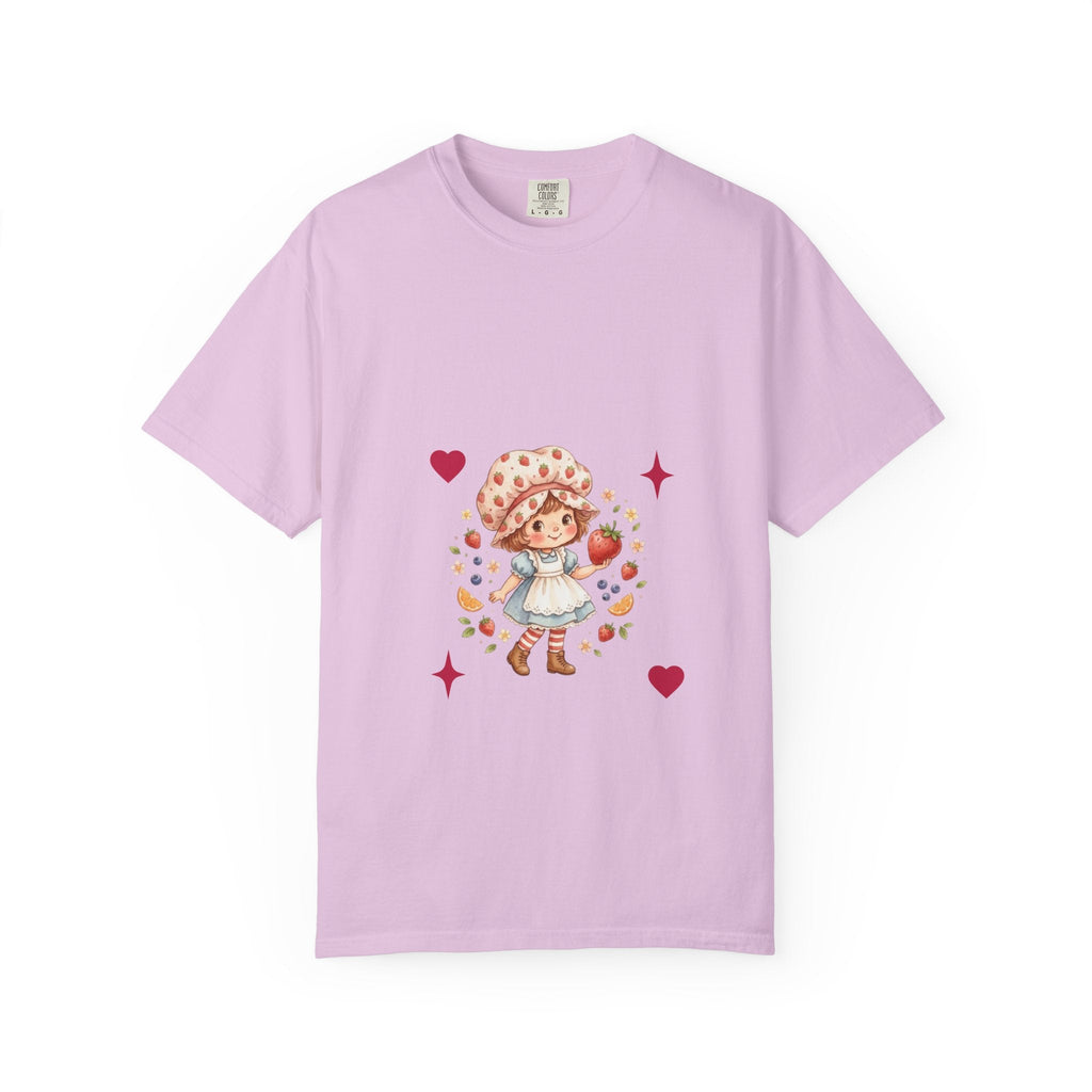 Strawberry Girl T-Shirt — “Sweet as a Berry” Cute Graphic Tee - Mzunye