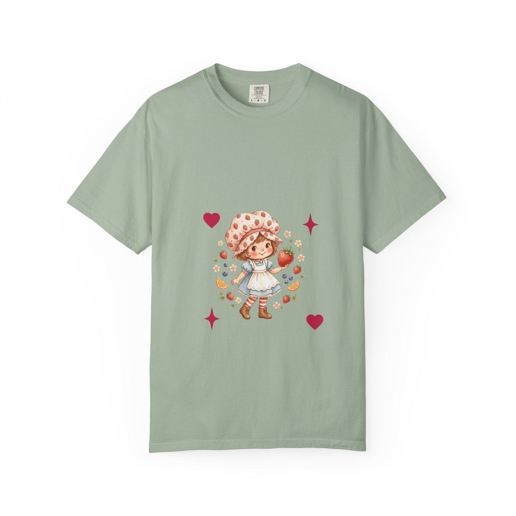 Strawberry Girl T-Shirt — “Sweet as a Berry” Cute Graphic Tee - Mzunye