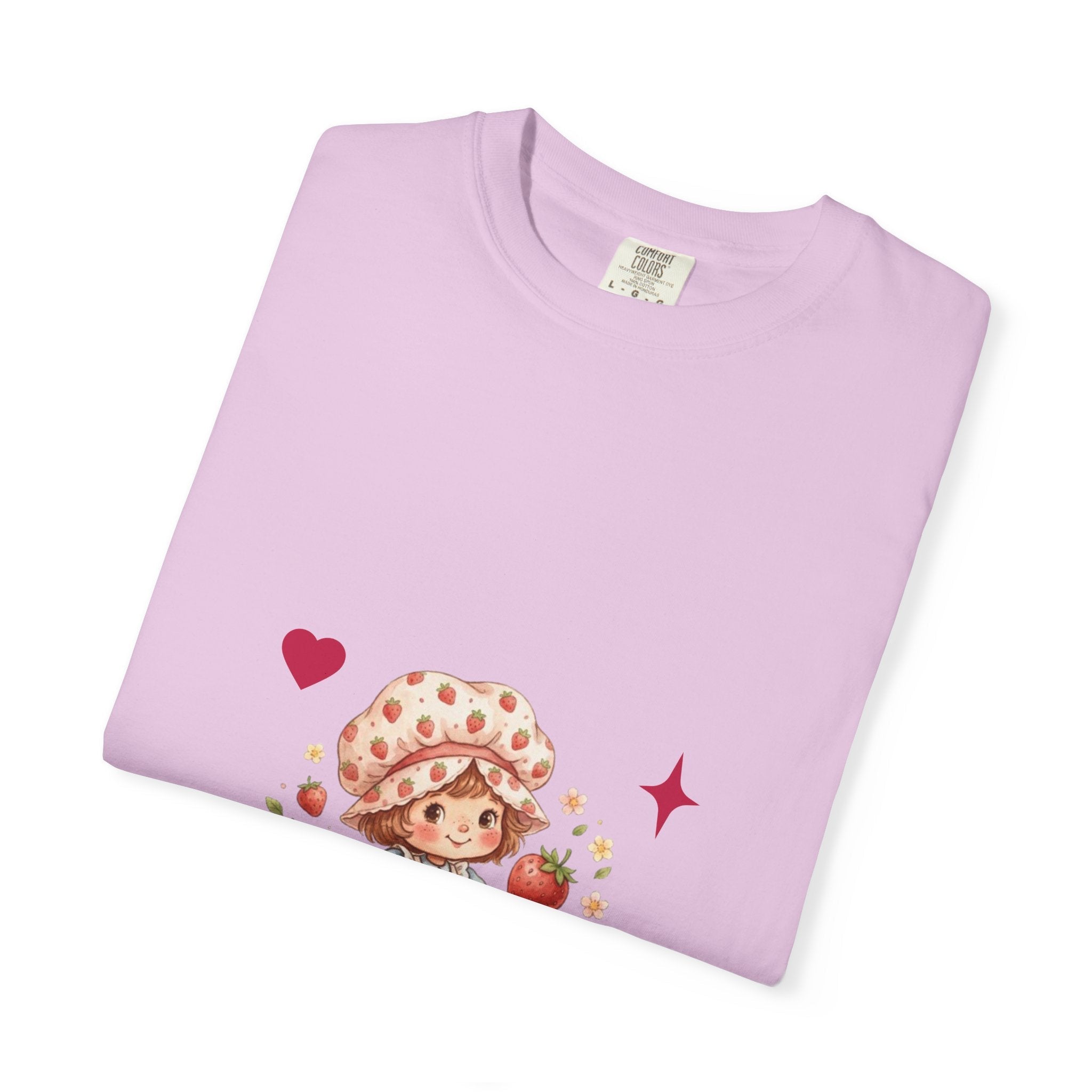 Strawberry Girl T-Shirt — “Sweet as a Berry” Cute Graphic Tee - Mzunye
