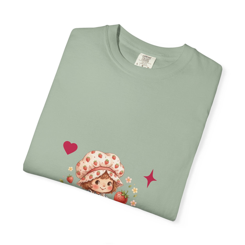 Strawberry Girl T-Shirt — “Sweet as a Berry” Cute Graphic Tee - Mzunye