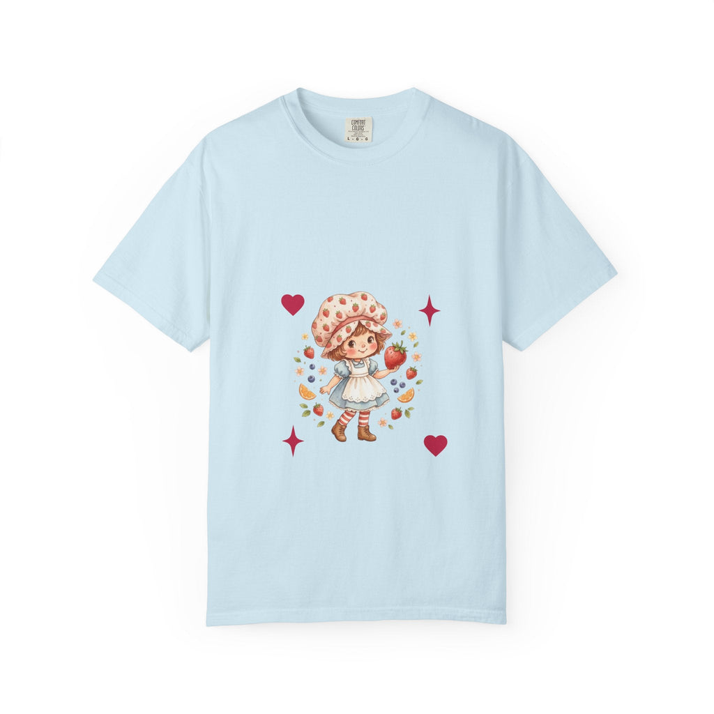Strawberry Girl T-Shirt — “Sweet as a Berry” Cute Graphic Tee - Mzunye