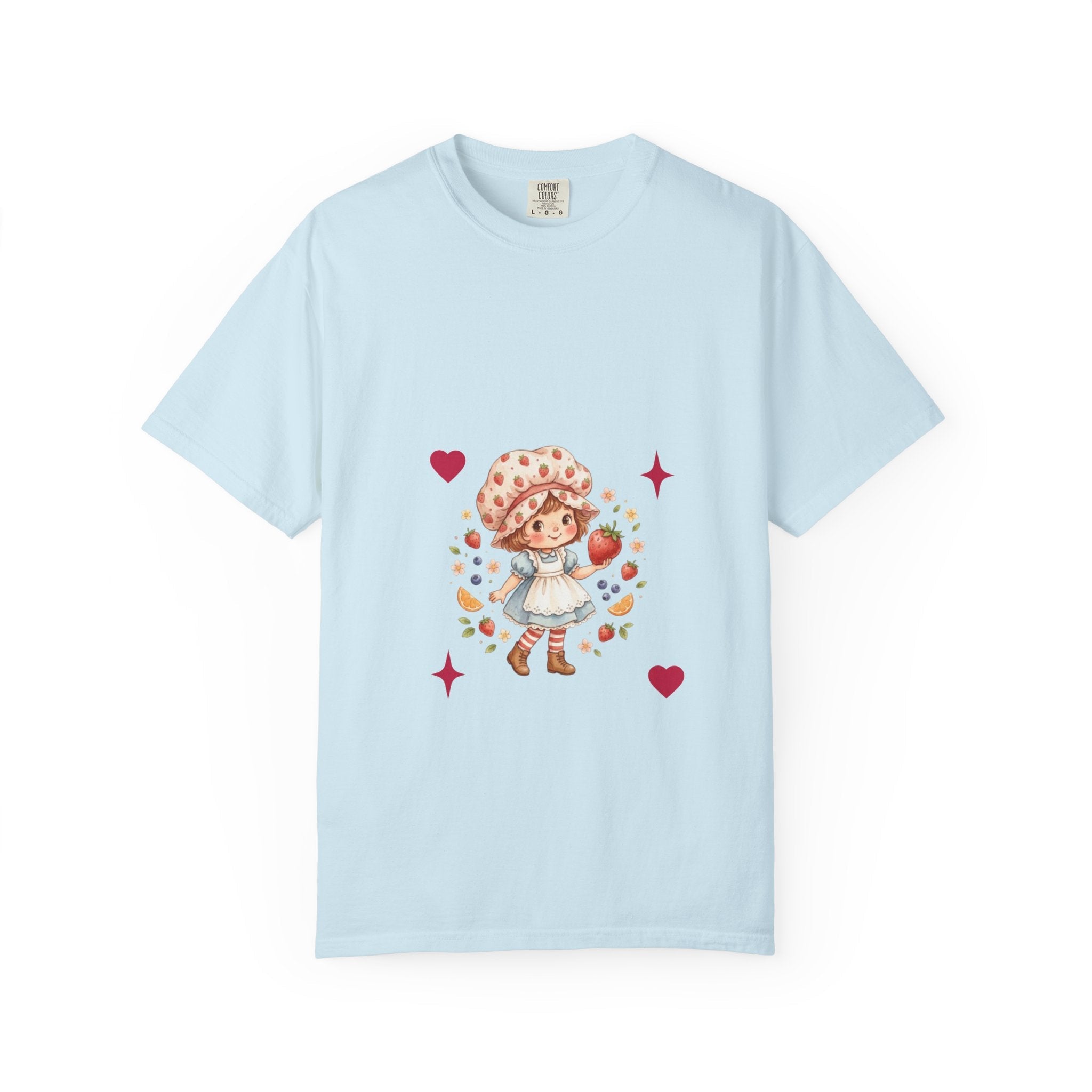 Strawberry Girl T-Shirt — “Sweet as a Berry” Cute Graphic Tee - Mzunye