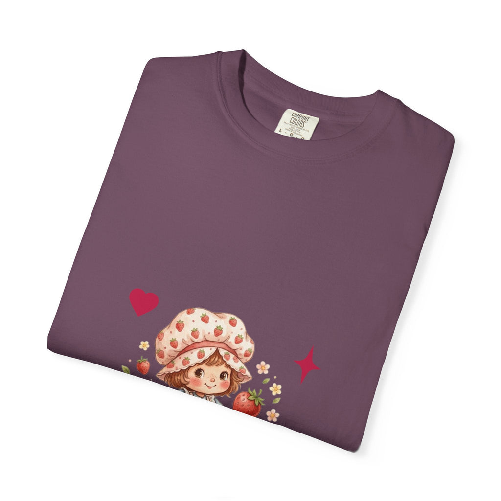 Strawberry Girl T-Shirt — “Sweet as a Berry” Cute Graphic Tee - Mzunye