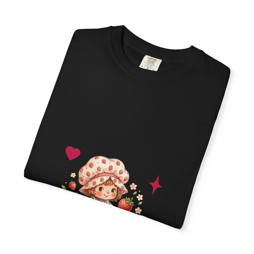 Strawberry Girl T-Shirt — “Sweet as a Berry” Cute Graphic Tee - Mzunye