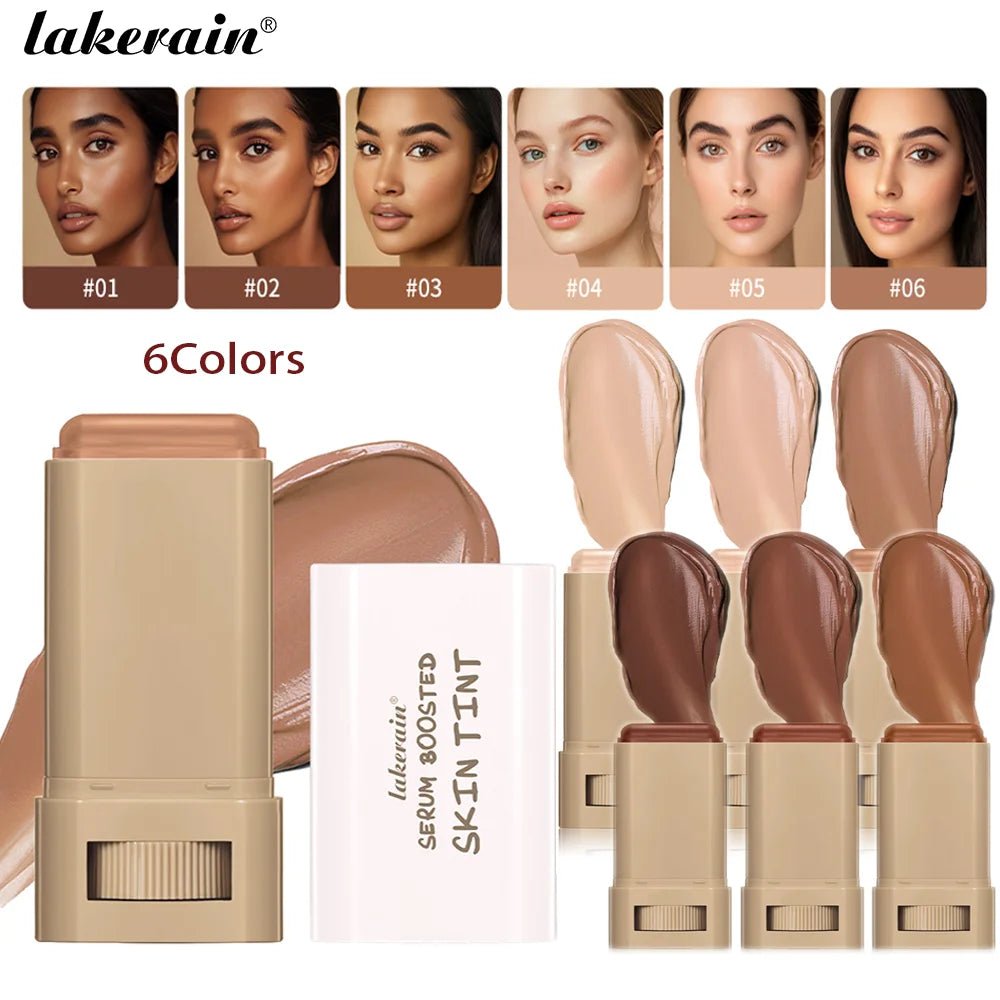 Tinted Skin Balm Stick — Nourishing Coverage + Contour, Waterproof - Mzunye