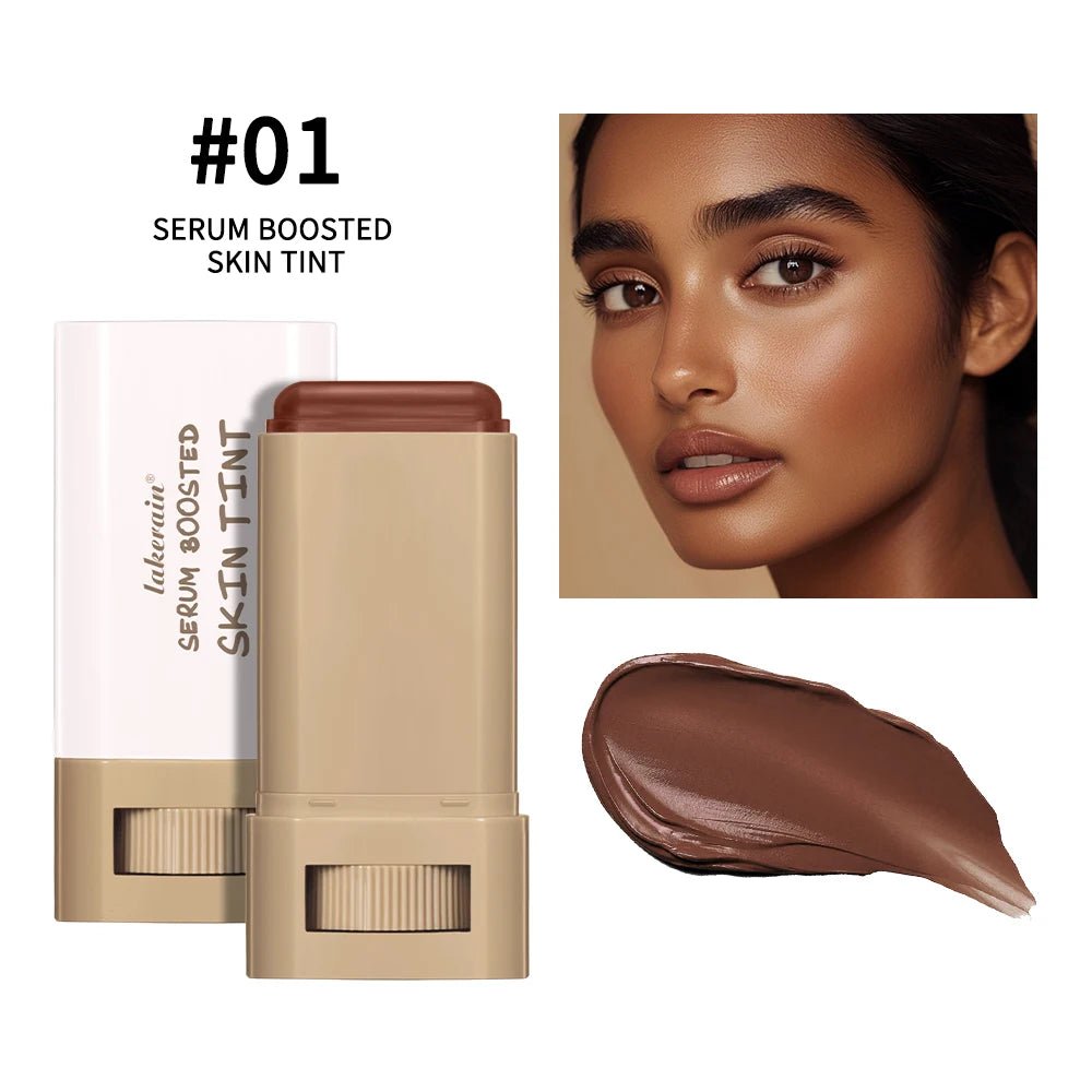 Tinted Skin Balm Stick — Nourishing Coverage + Contour, Waterproof - Mzunye