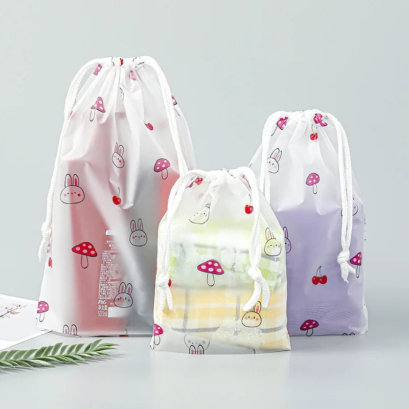 Transparent Waterproof Cosmetic Bag – Travel Makeup & Toiletry Organizer - Mzunye
