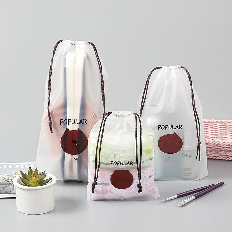 Transparent Waterproof Cosmetic Bag – Travel Makeup & Toiletry Organizer - Mzunye