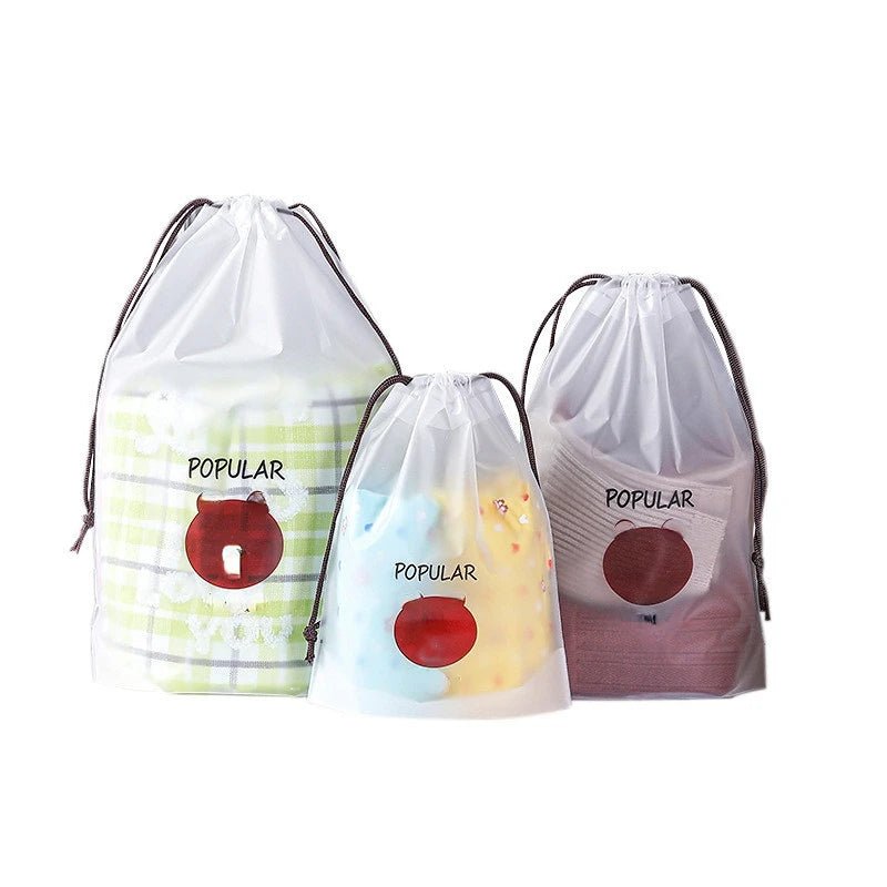Transparent Waterproof Cosmetic Bag – Travel Makeup & Toiletry Organizer - Mzunye