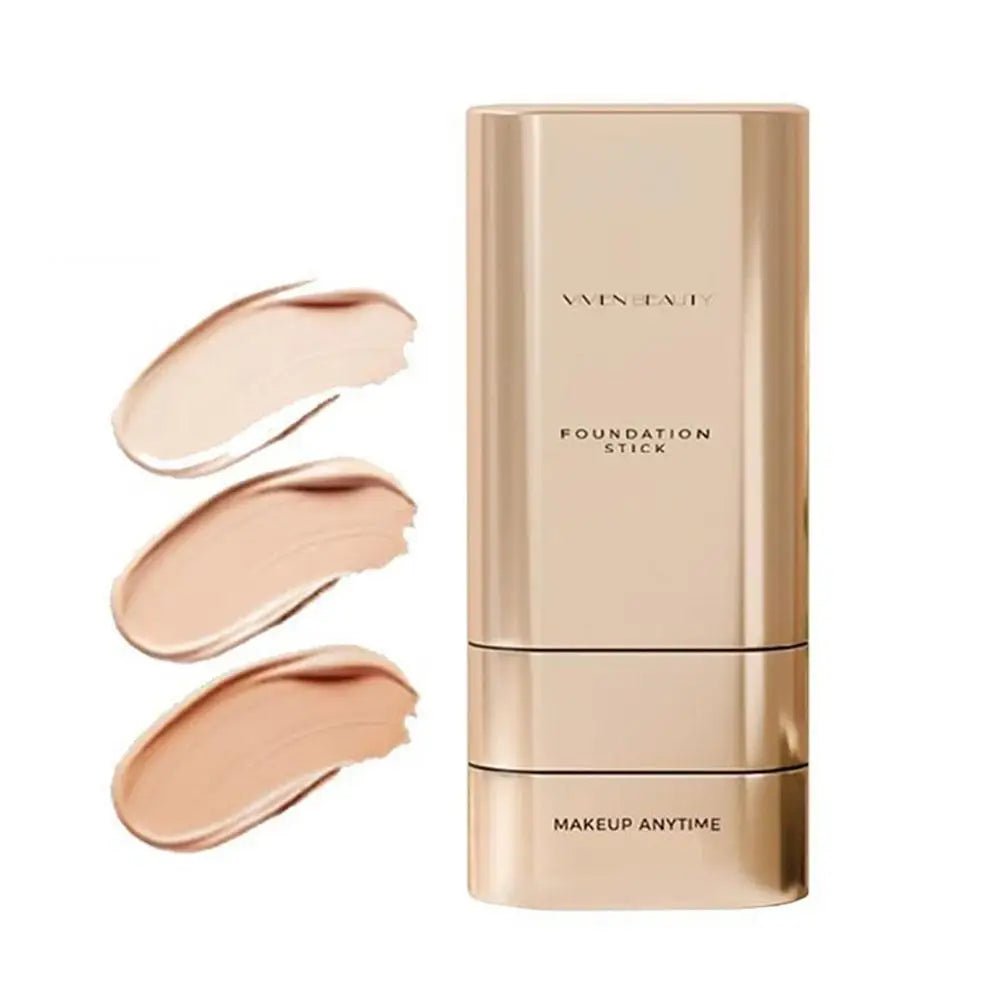 Velvet Foundation Stick with Built - In Brush — Full Coverage, Dark Circle Corrector - Mzunye