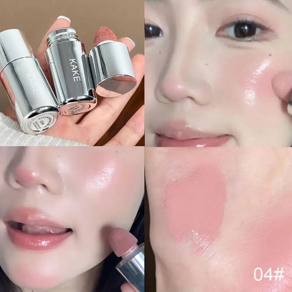 Velvet Liquid Blush — Matte Sponge Applicator Natural Contour in 8 Shades - Mzunye