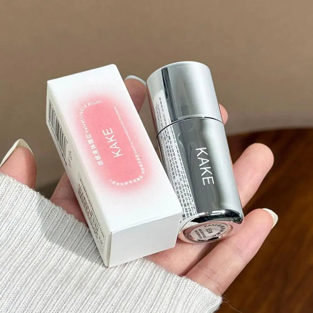 Velvet Liquid Blush — Matte Sponge Applicator Natural Contour in 8 Shades - Mzunye