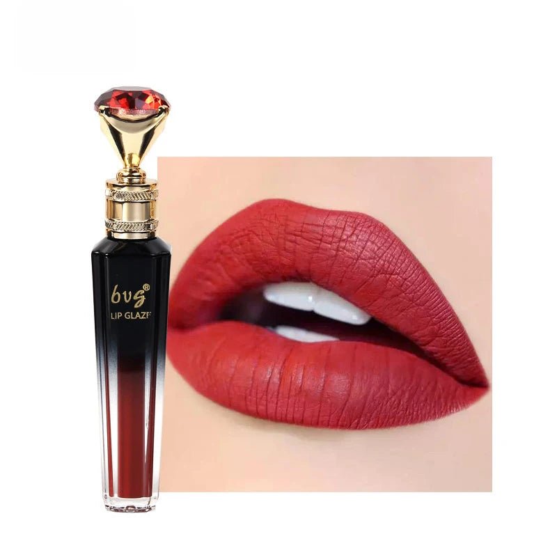 Velvet Matte Lip Gloss — Waterproof Non - Fading Non - Stick Formula - Mzunye
