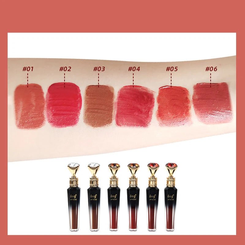 Velvet Matte Lip Gloss — Waterproof Non - Fading Non - Stick Formula - Mzunye
