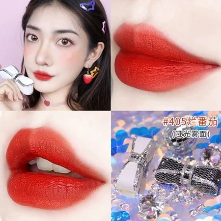 Velvet Matte Lipstick — Waterproof Long - Lasting Pigmented Lip Colour | Red & More | 11 Shades - Mzunye