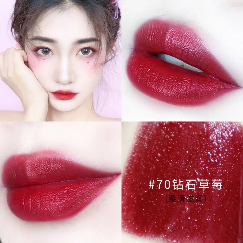Velvet Matte Lipstick — Waterproof Long - Lasting Pigmented Lip Colour | Red & More | 11 Shades - Mzunye