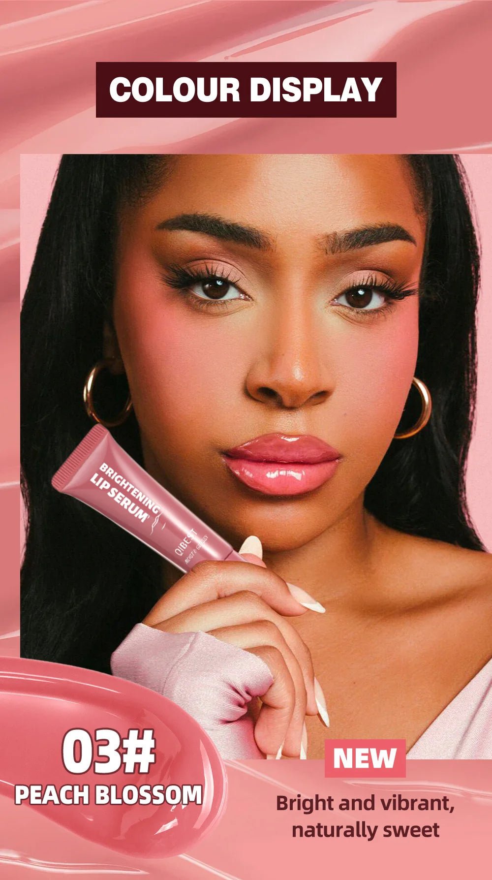 Volumizing Lip Glaze — Moisturizing Natural Hydrating Gloss - Mzunye