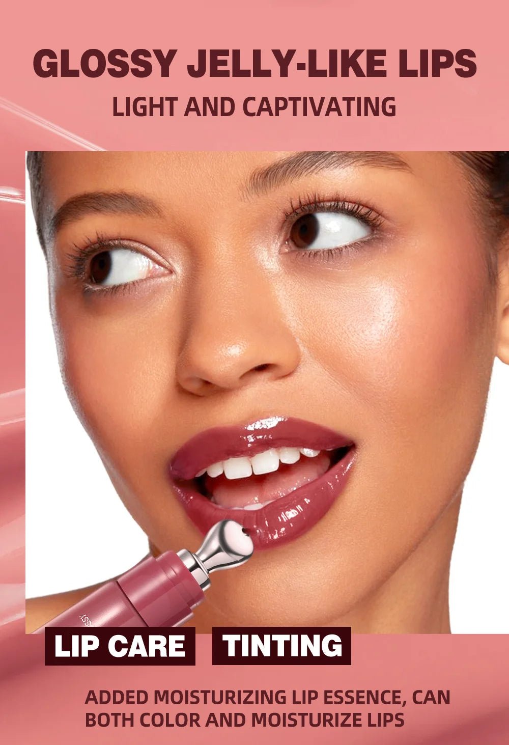 Volumizing Lip Glaze — Moisturizing Natural Hydrating Gloss - Mzunye