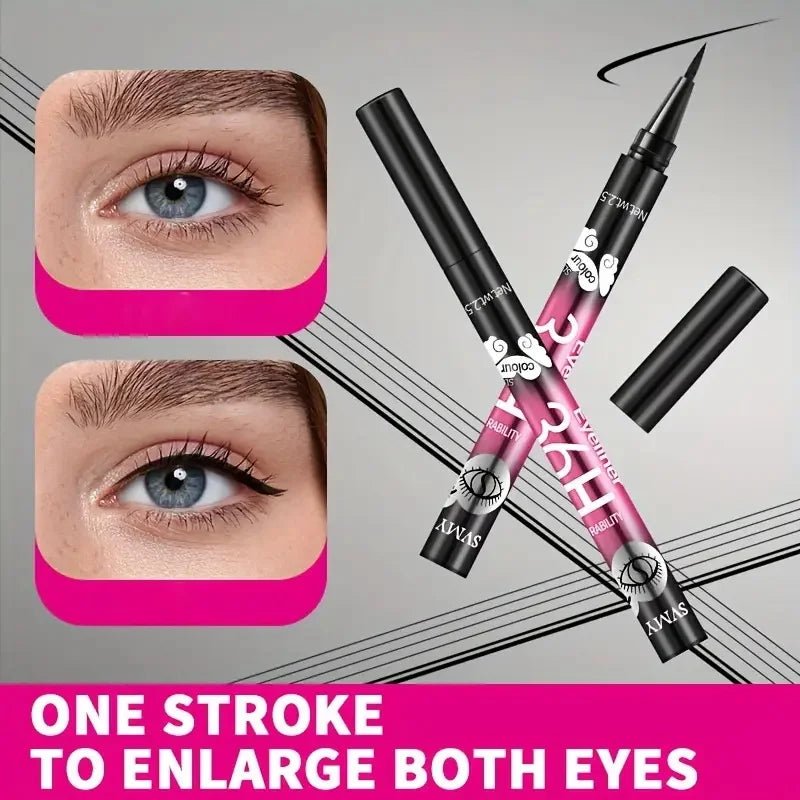 Waterproof Black Eyeliner Pencil Set — Smudge - Proof, Long - Lasting, Beginner - Friendly - Mzunye