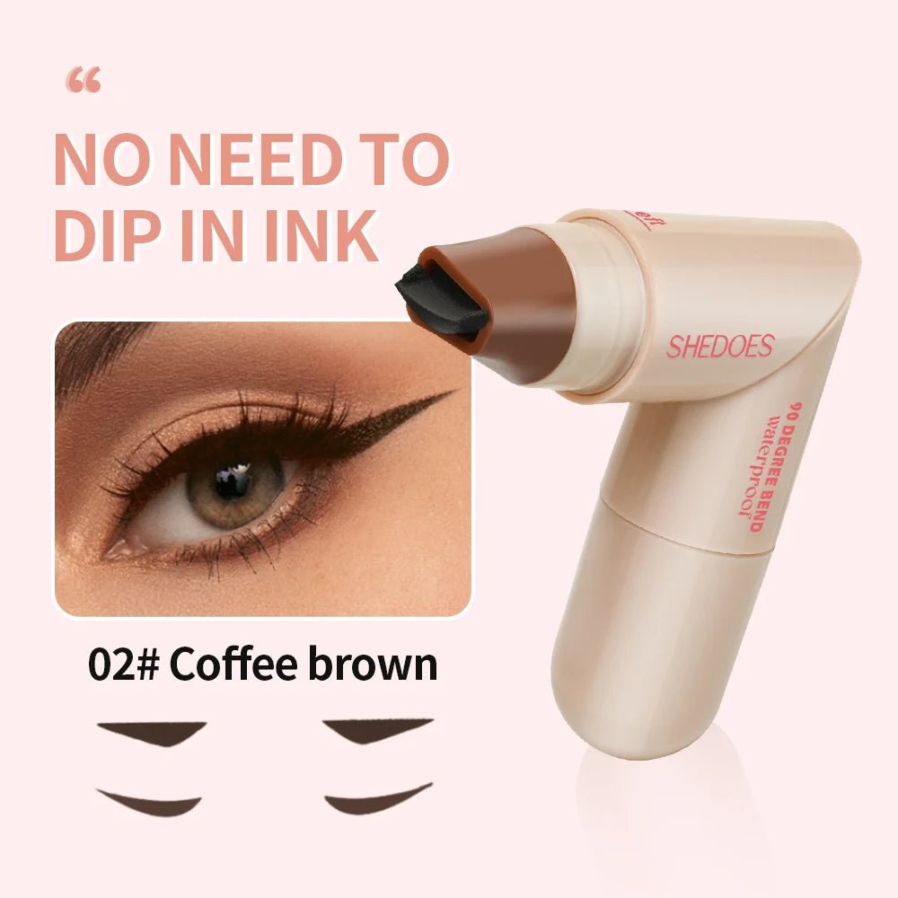 Waterproof Eyeliner Pen — Fast - Drying, Smooth Colour & Natural Eye Definition - Mzunye