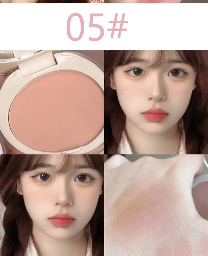 Waterproof Matte Blush — Long - Lasting Color in 6 Shades - Mzunye