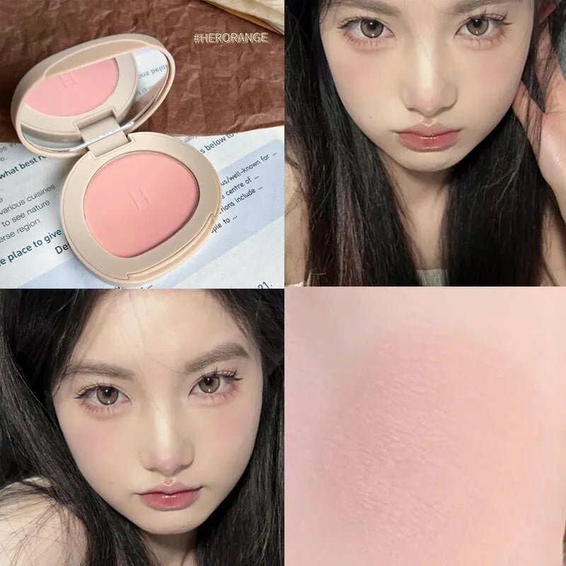Waterproof Matte Blush — Long - Lasting Color in 6 Shades - Mzunye