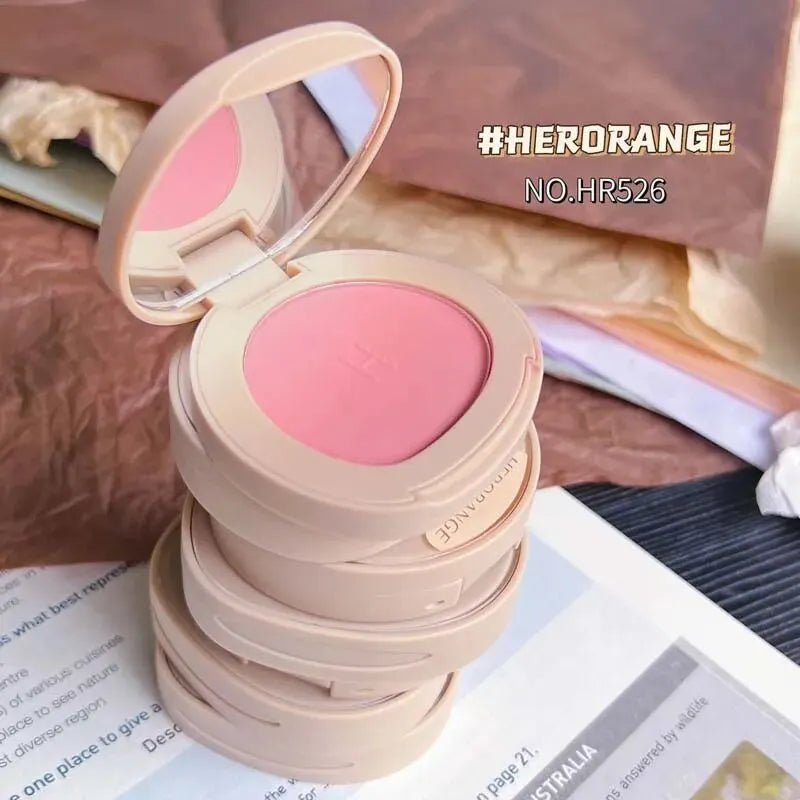 Waterproof Matte Blush — Long - Lasting Color in 6 Shades - Mzunye