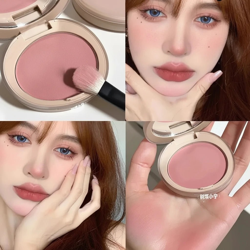Waterproof Matte Blush — Long - Lasting Color in 6 Shades - Mzunye