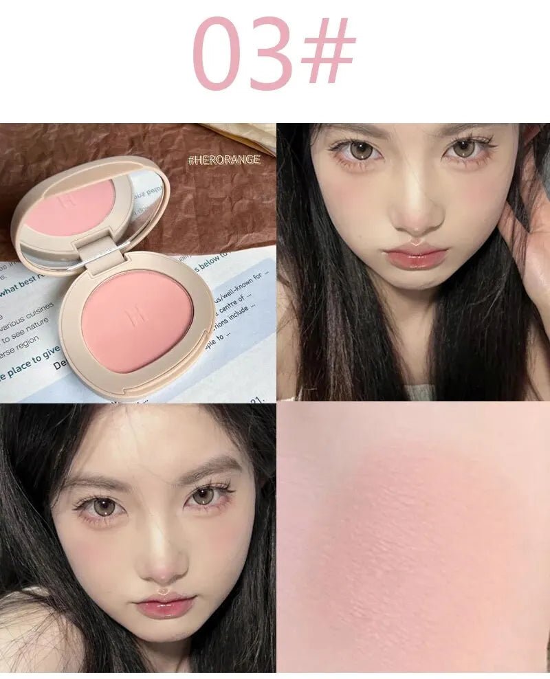Waterproof Matte Blush — Long - Lasting Color in 6 Shades - Mzunye