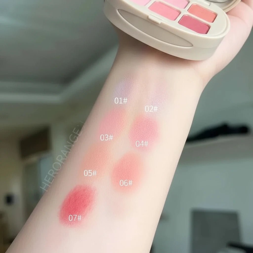 Waterproof Matte Blush — Long - Lasting Color in 6 Shades - Mzunye