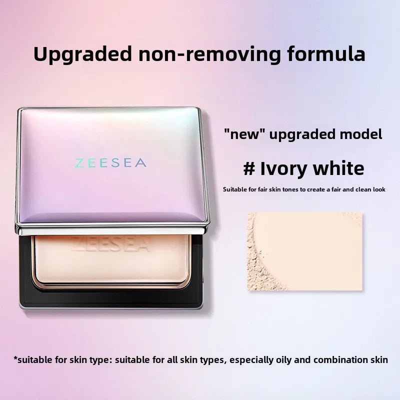 ZEESEA Pressed Mineral Powder Foundation — Natural Matte Coverage with Concealer & Finishing Powder - Mzunye