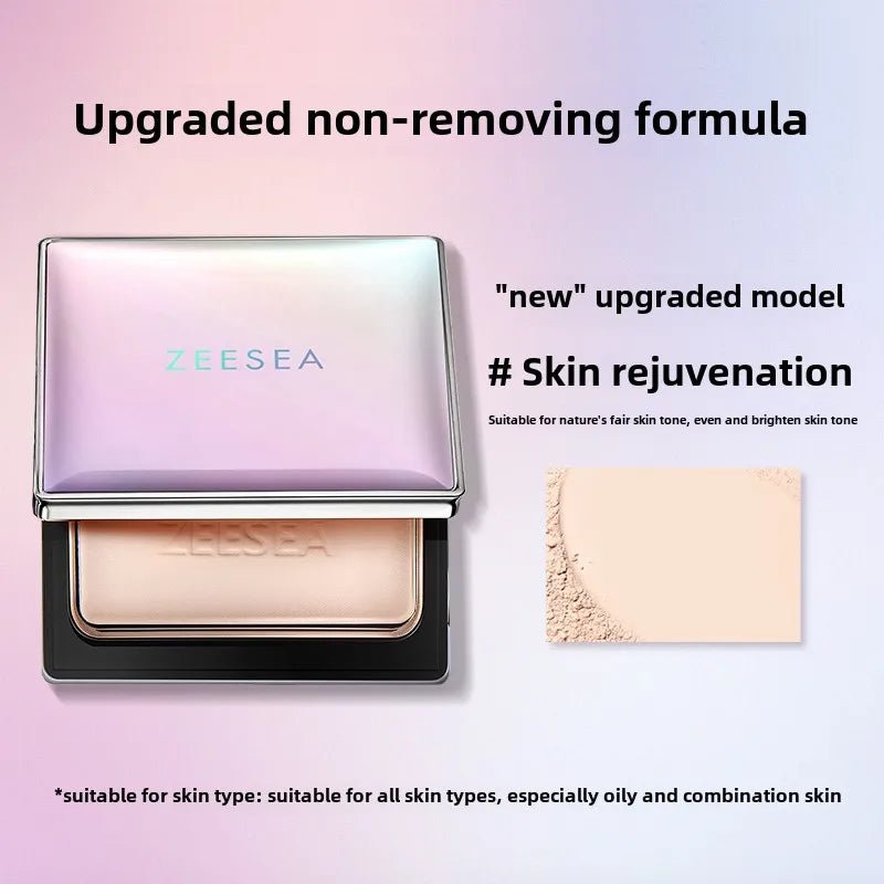 ZEESEA Pressed Mineral Powder Foundation — Natural Matte Coverage with Concealer & Finishing Powder - Mzunye