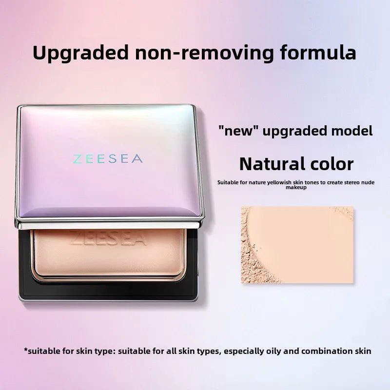 ZEESEA Pressed Mineral Powder Foundation — Natural Matte Coverage with Concealer & Finishing Powder - Mzunye