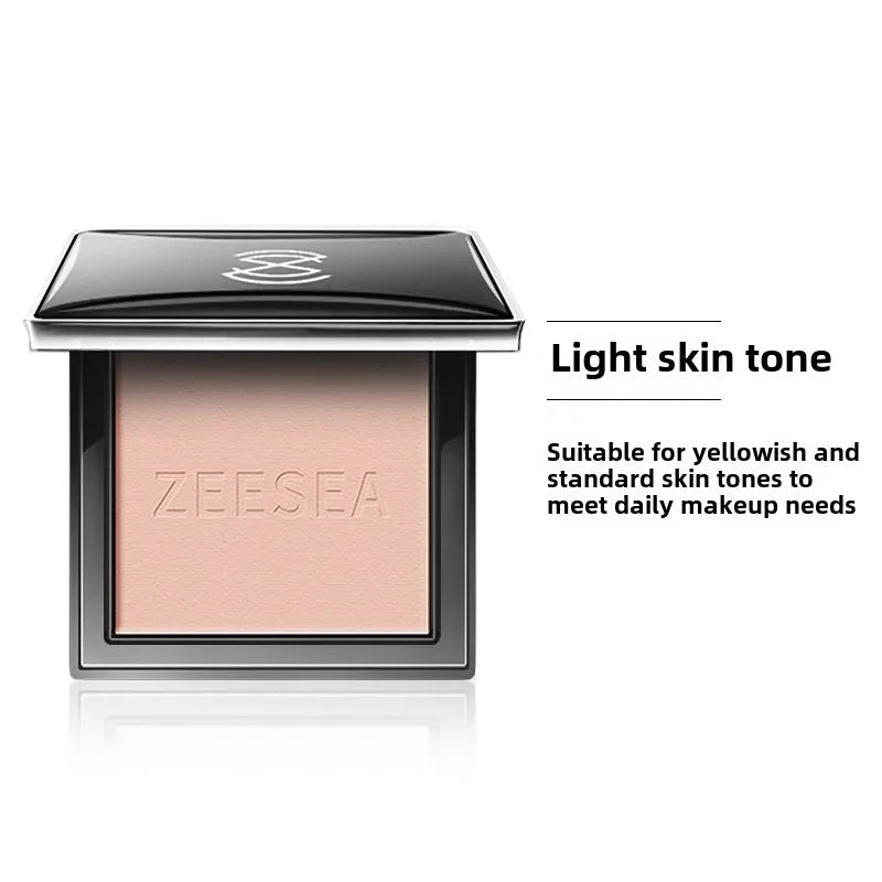 ZEESEA Pressed Mineral Powder Foundation — Natural Matte Coverage with Concealer & Finishing Powder - Mzunye