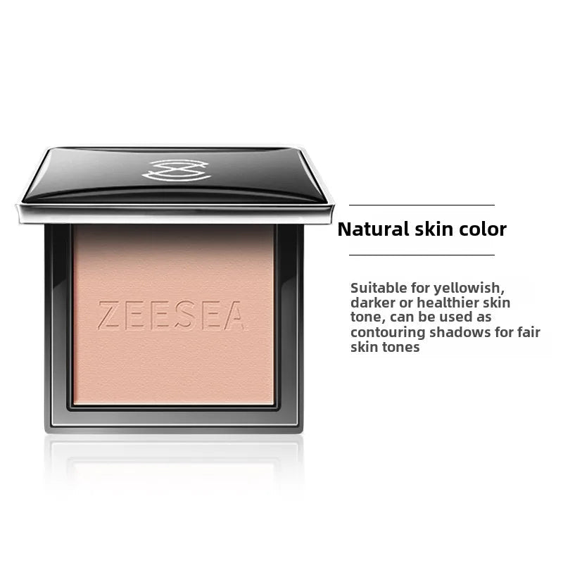 ZEESEA Pressed Mineral Powder Foundation — Natural Matte Coverage with Concealer & Finishing Powder - Mzunye