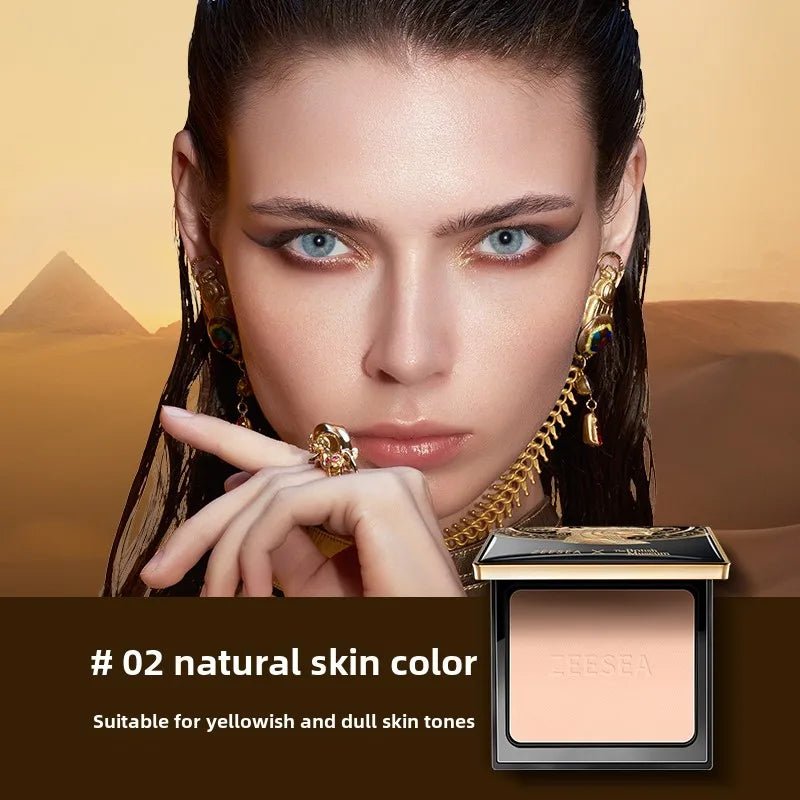ZEESEA Pressed Mineral Powder Foundation — Natural Matte Coverage with Concealer & Finishing Powder - Mzunye