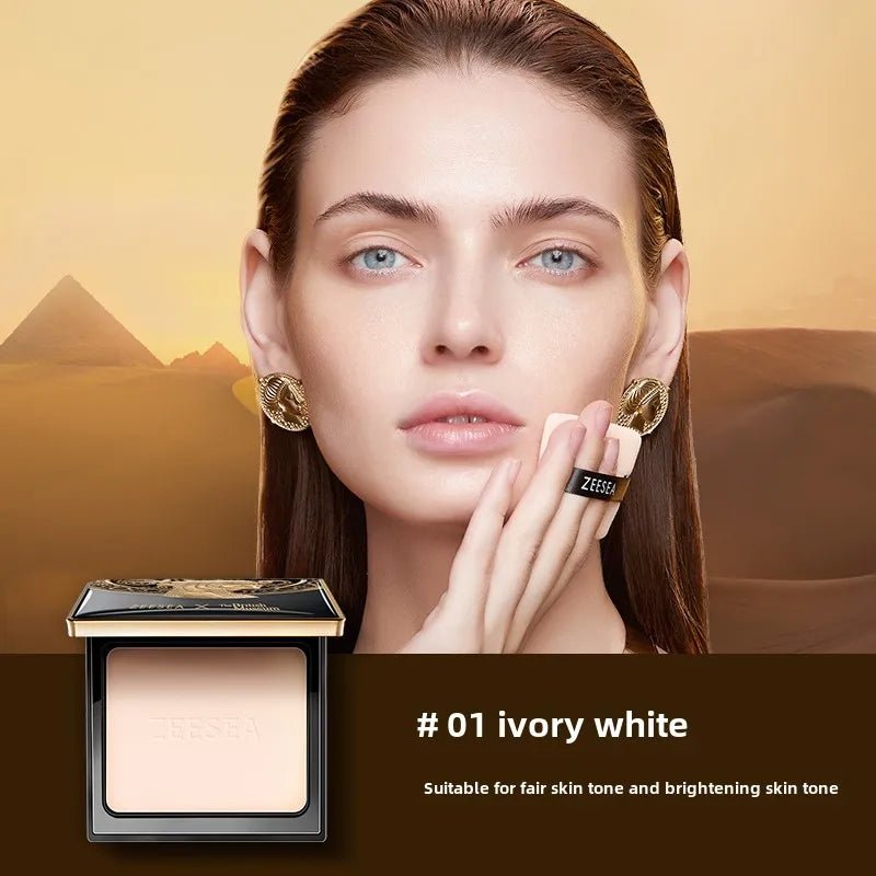 ZEESEA Pressed Mineral Powder Foundation — Natural Matte Coverage with Concealer & Finishing Powder - Mzunye